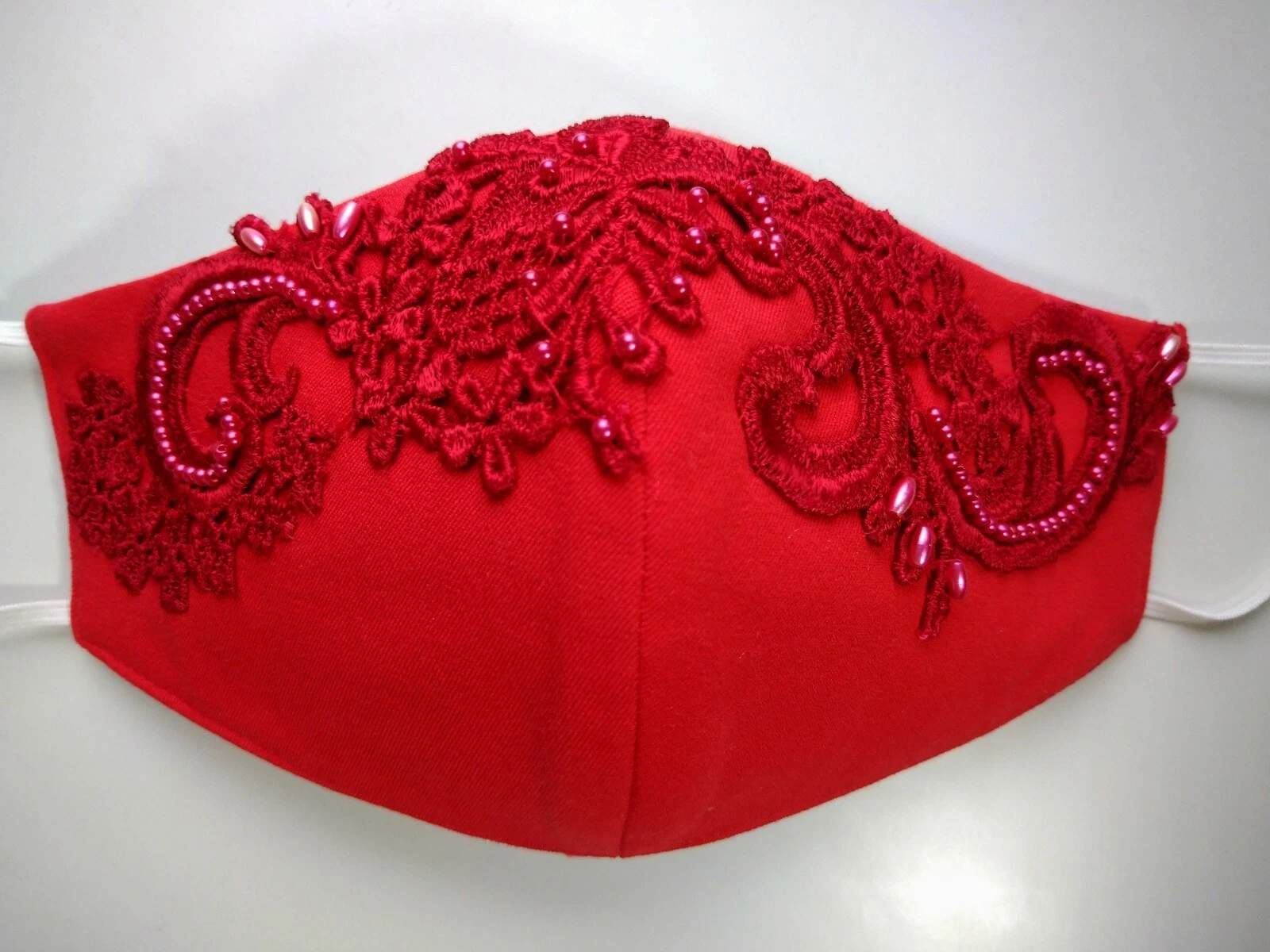 Face Mask washable Reusable 100 Cotton Lining Laces triple layers w/Filter