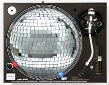 Disco Ball - 7"-12" DJ slipmat slip mat LP turntable record player