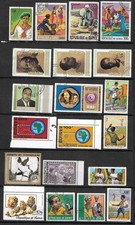 République de Guinée - Collection depuis 1964 - 20 timbres oblitérés