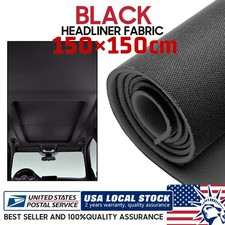 60" Headliner Fabric w/ Foam Backing for Car Ceiling Fabric Repair Upholstery