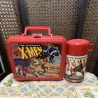 Vtg.90’s Marvel Comics X-Men The Uncanny Plastic Lunchboxes w/Thermos by Aladdin