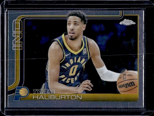 2025-26 Topps Chrome Tyrese Haliburton #3 Pacers