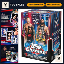 2026 WWE Topps Chrome Factory Sealed Value Box - Collectible Trading Cards