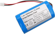 7.4V 2600Mah-19.24Wh Rechargeable Li-Ion Battery Pack, Replacement Batteries wit