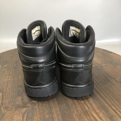 Size 12 - Air Jordan 1 2013 Mid Triple Black for sale online  display picture 2