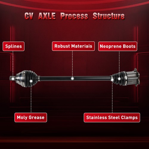 Front LH RH CV Axle Assembly for 2012 2013-2015 Volkswagen Passat L4 2.0L - Bild 2 von 5