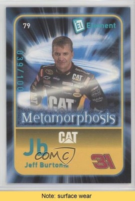 2009 Wheels Element Metamorphosis Radioactive 39/100 Jeff Burton #79 READ 0af