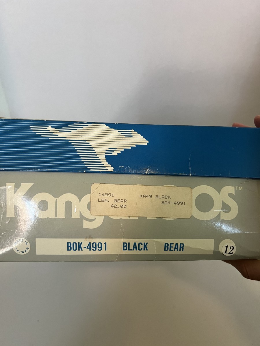 Rare NIB KangaROOS Bear Black Walter Payton Vintage Men display picture 2