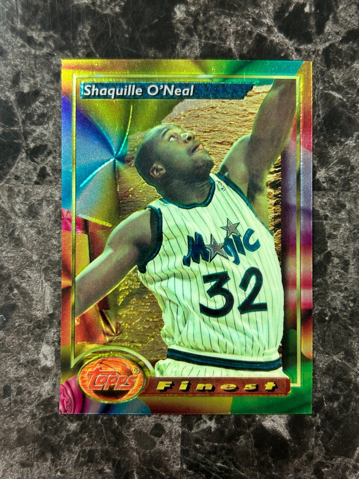 1993-94 Topps Finest - Shaquille O'Neal #3 @QZ06