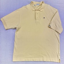 Notre Dame Fighting Irish Men  s Cutter  Buck Football Yellow Polo Shirt Size XL