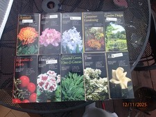 Taylor's Guide to Gardening 10 Book Lot - Shrubs, Veggies, Trees, Bulbs, Roses