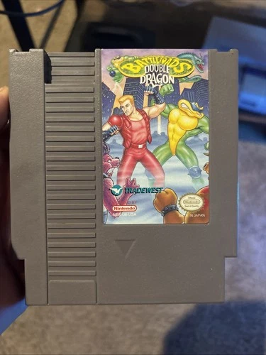 Battletoads & Double Dragon  (1993 - Nintendo NES) Rare - Authentic