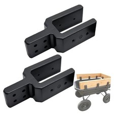 Garden Cart Sidewall Attachments (2-Pack) - 200LB Capacity Each, 250g 2 Pack