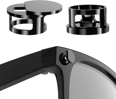 Verstellbare LED-Lichtblocker Abdeckung RayBan Meta Wayfarer Skyler Oakley