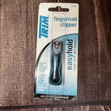 Trim Finger Nail Clippers 03288 NIP 2010 Easy Hold Sure Grip Implements Non Slip