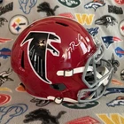 Michael Penix Atlanta Falcons Signed Full Size Replica Helmet