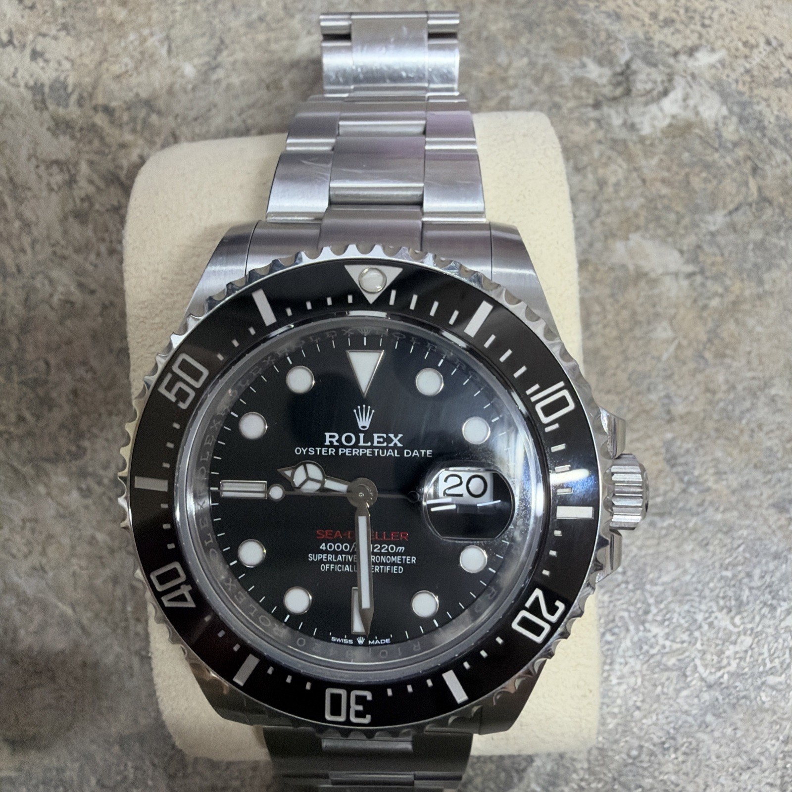 Rolex Sea-Dweller 126600, 43 Unworn till 2024, V Rarely Worn, Extended War 06/30