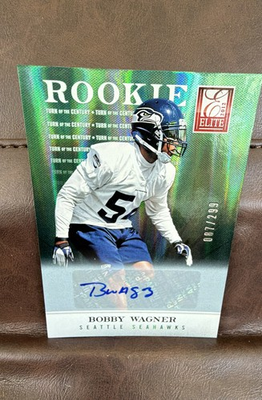 #ad #ad 2012 Elite Rookie Bobby Wagner #137 Turn of the Century Rookie Signatures 299 $39.99