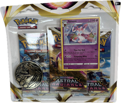 Pokémon | Sylveon 3 Pack Blister | Booster | Astral Radiance SWSH | Eng Neu