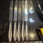 International Prelude Sterling Silver Regular Hollow Handle French Knife Set 5