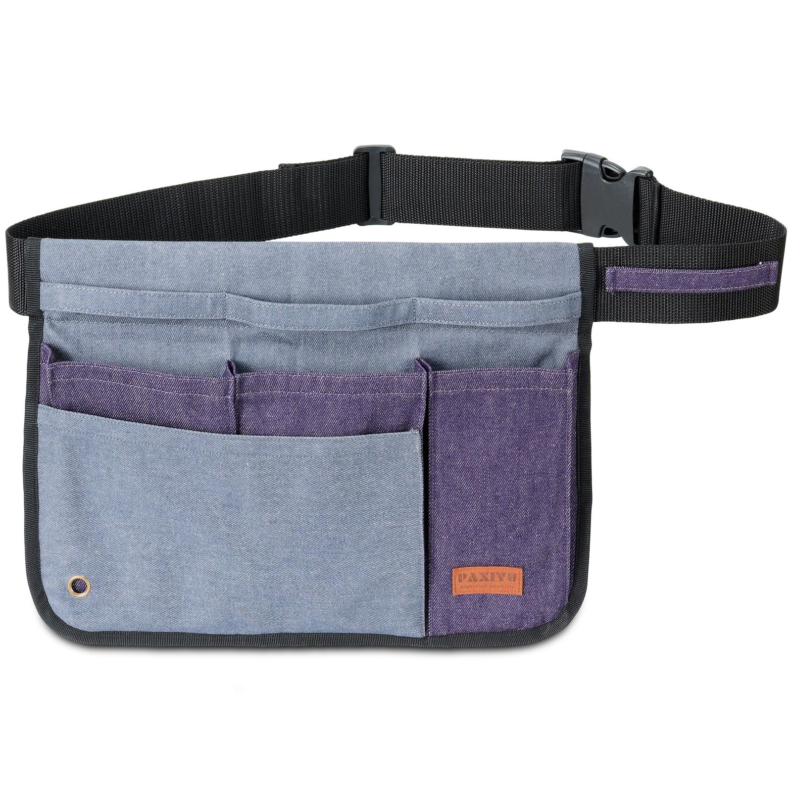 Garden Tool Belt for Women & Men, Wide Denim Garden Apron with 5 Pockets, Adj...
