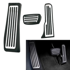 LHD Edelstahl Auto Fußstütze Bremsgas Pedale Abdeckung für Chevrolet Camaro