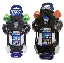 YAKTRAX Snow Trax Traction Shoes Covers with Spikes and Strap for Men  Women