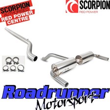 Scorpion Clio 200 RS MK3 2.0 Exhaust System Cat Back Non Res 2010-2013 SRNS023