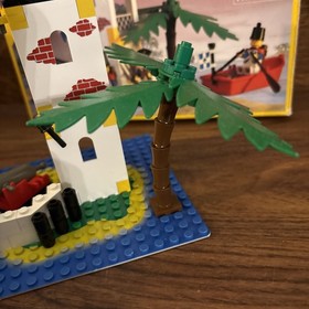 LEGO Pirates SABRE ISLAND 6265 VINTAGE 1989  100% COMPLETE Instructions BOX