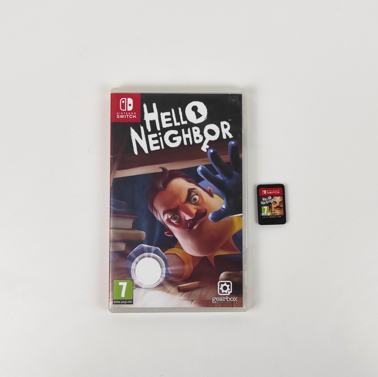 Hello Neighbor Nintendo Switch Game Cartridge and Case