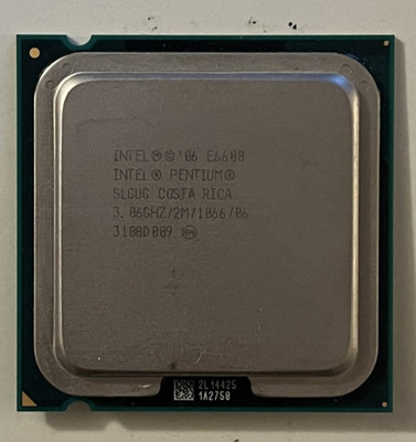 Intel Pentium E6600 3.06 GHz 1066 MHz 2MB Socket 775 Dual-Core Processor For PC