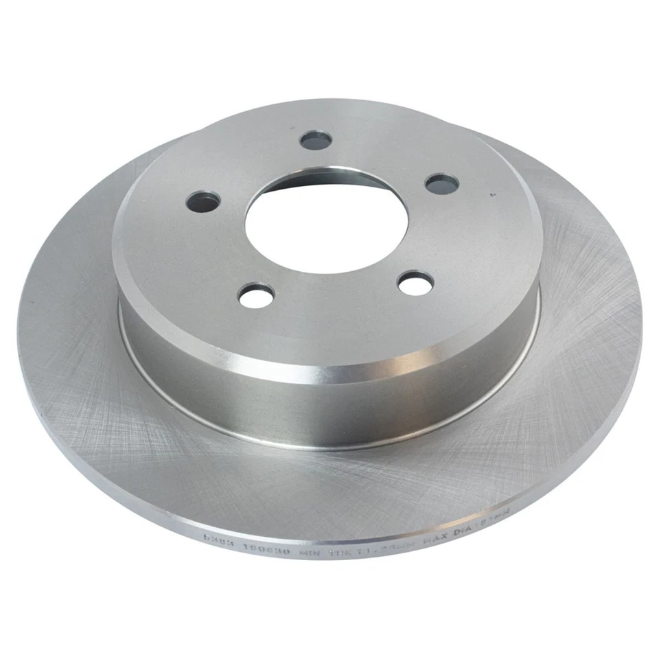 Kit de rotor de pastillas de freno trasero de cerámica para 01-07 Town & Country Grand Caravan Foto 2 de 4