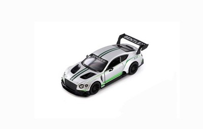 5417D By  Kinsmart 2018 BENTLEY BENTLEY GT3 1/38 scale.Silver Color DIECAST CAR 