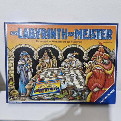 Ravensburger MASTER LABYRINTH Labyrinth Brettspiel 1991 (Anleitung auf Deutsch)