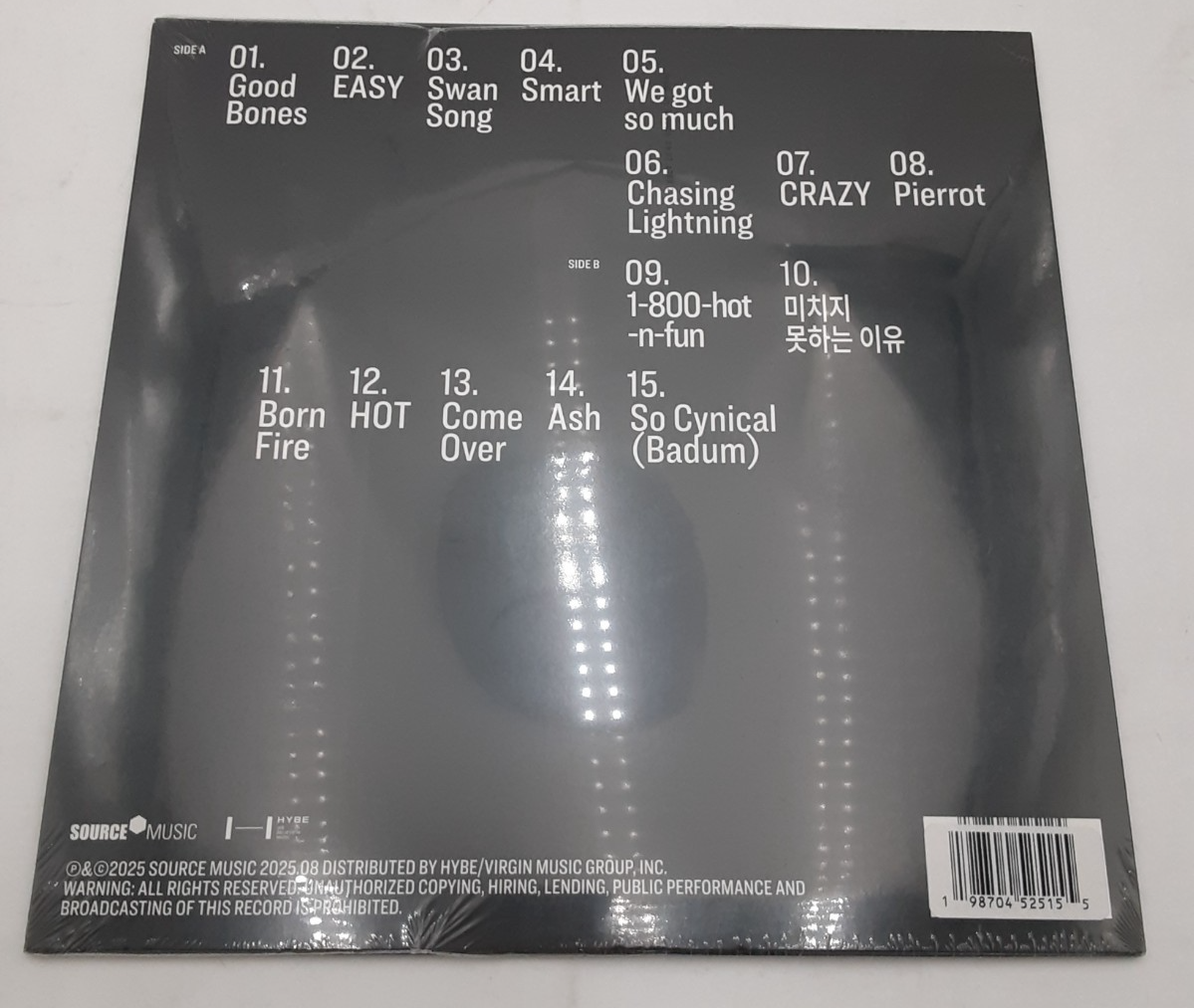 LE SSERAFIM - Easy-Crazy-Hot [Indie-Excl Vinyl] Sealed