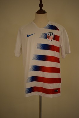 USA 2018 Fußball Soccer Shirt Original Nike Trikot Camiseta Futbol Maillot (L)