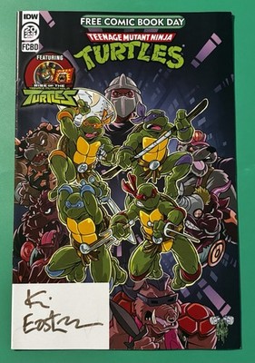 Day Teenage Mutant Ninja Turtles #1 (2023) Free Comic Book Kevin Eastman Signed