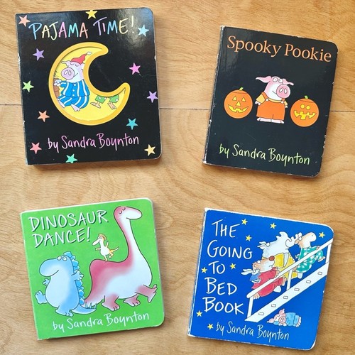Sandra Boynton Children's Board Book Set - Assorted 4 Pack