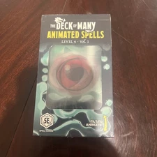 The Deck of Many: Animated Spells: Level 4 Vol. 1  D&D Dungeons Dragons - New