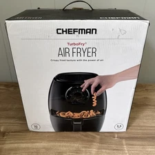 Chefman TurboFry RJ38-V3-DC35 3.5 Liter 1200W Air Fryer Oven - Black Open Box