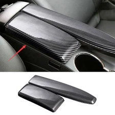 Fit For Benz C~Class W204 2007~2014 Carbon Fiber Console Armrest Box Panel Cover