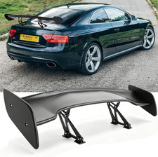 46'' Schwarz Glänzend GT-Stil Heckspoiler Heckflügel Für Audi A5 Coupe 8t3 8f7