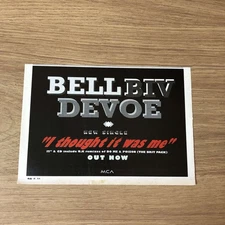 MUSIC12 MAGAZINE ADVERT 5X8 BELL BIV DEVOE NEW SINGLE