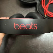 beats wireless headphones black/red