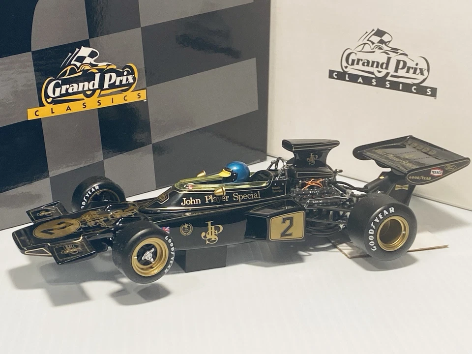 Exoto 1973 Lotus 72 D ganador del Gran Premio de Italia Ronnie Peterson GPC97031 JPS 1:18 Foto 4 de 4