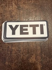 YETI Authentic Stickers Swag New Decals Logo ...