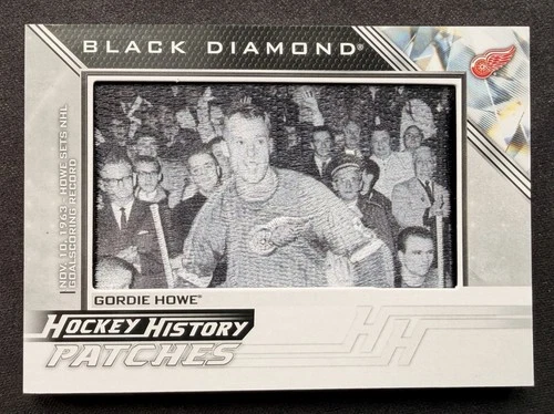 25-26 UD SP GAME USED HOCKEY HISTORY PATCHES GORDIE HOWE #HHP-GH MINT