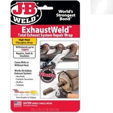 High Strength Exhaust System Repair Wrap 2 X 72 - Cure With Or Without Heat