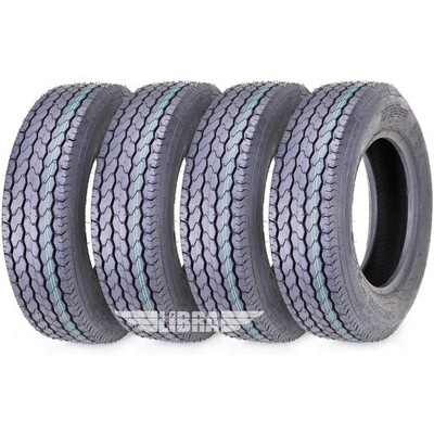 4 Premium Trailer Tires ST 205 75R15 Load Range D 8 Ply Deep Tread Radial
