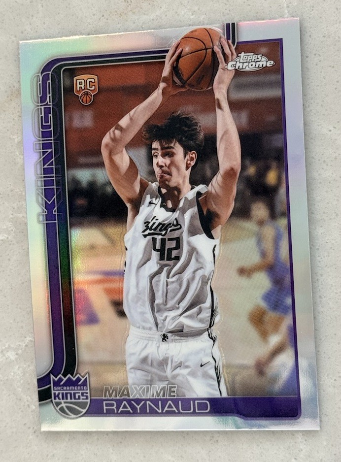 2025-26 Topps Chrome - Rookie Refractor Maxime Raynaud #293 RC